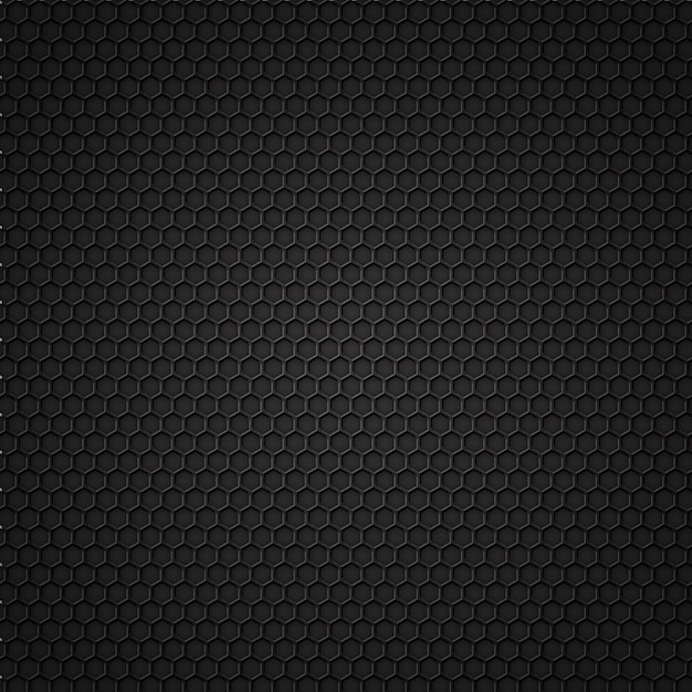 Vector black carbon seamless pattern