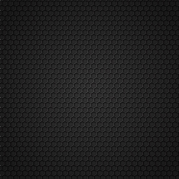 Vector black carbon seamless pattern