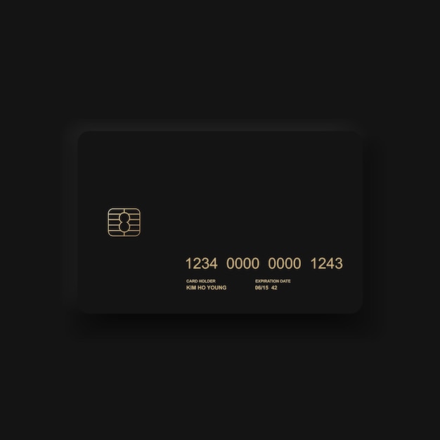 Vector a black card with the number 1420 on it