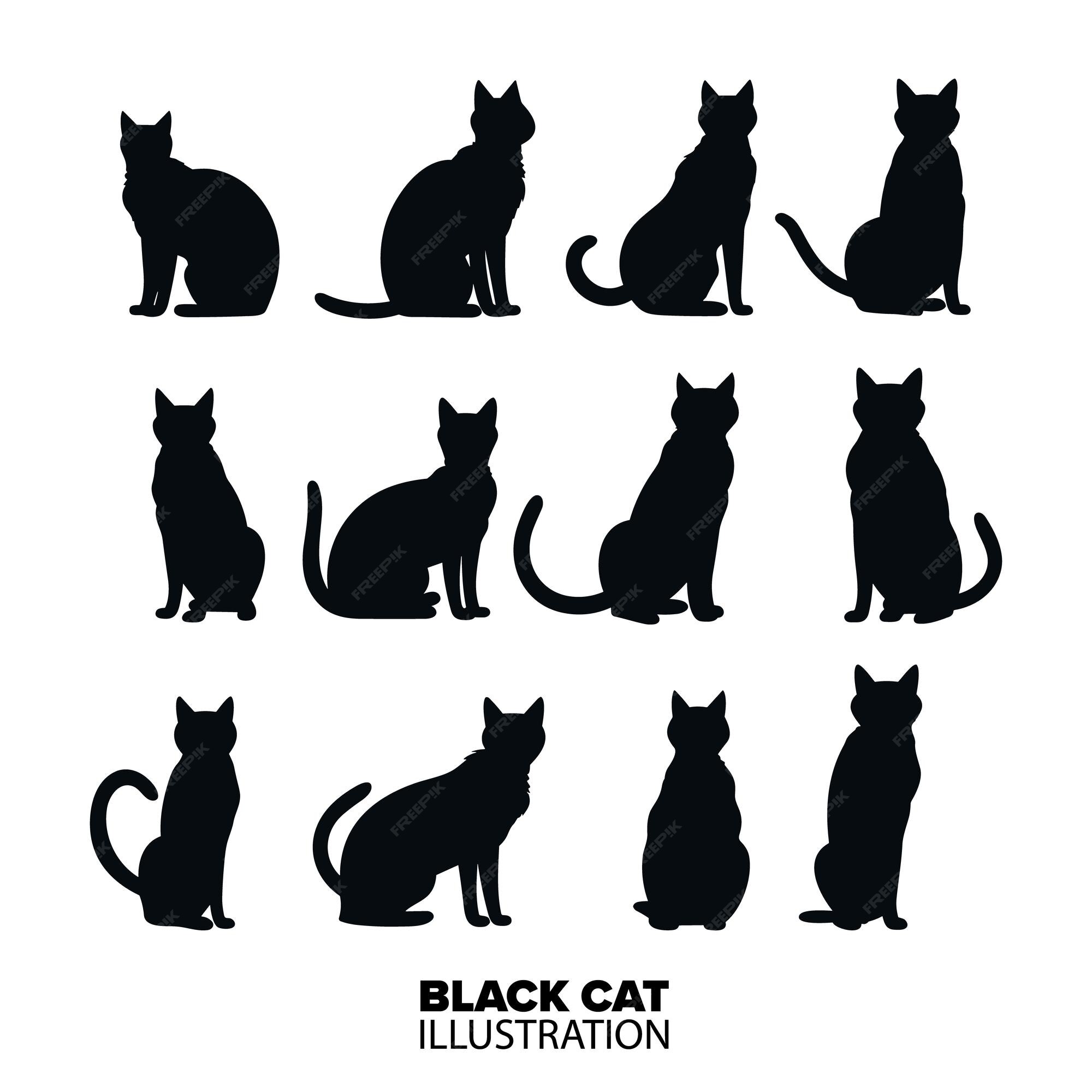 Halloween Black Cat free vector icons designed by Freepik