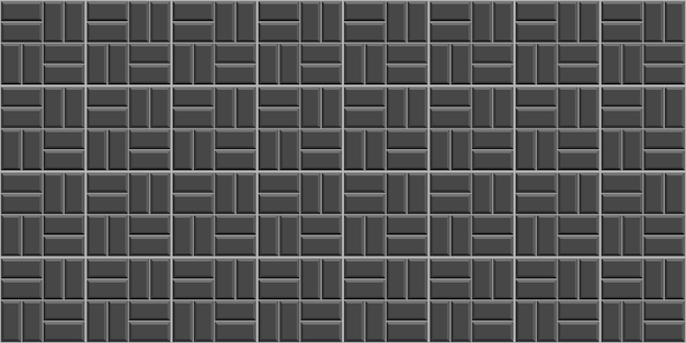 Vector black ceramic pattern tile kitchen backsplash seamless brick metro background subway wall retro rectangle brickwall