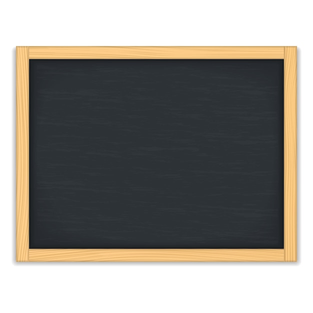 Vector black chalkboard