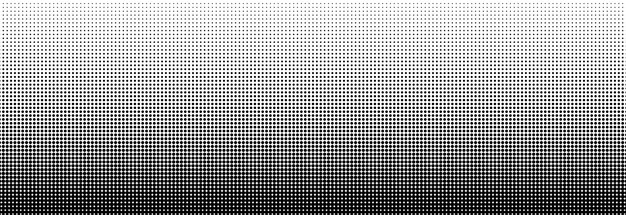 Vector black circle halftone vector