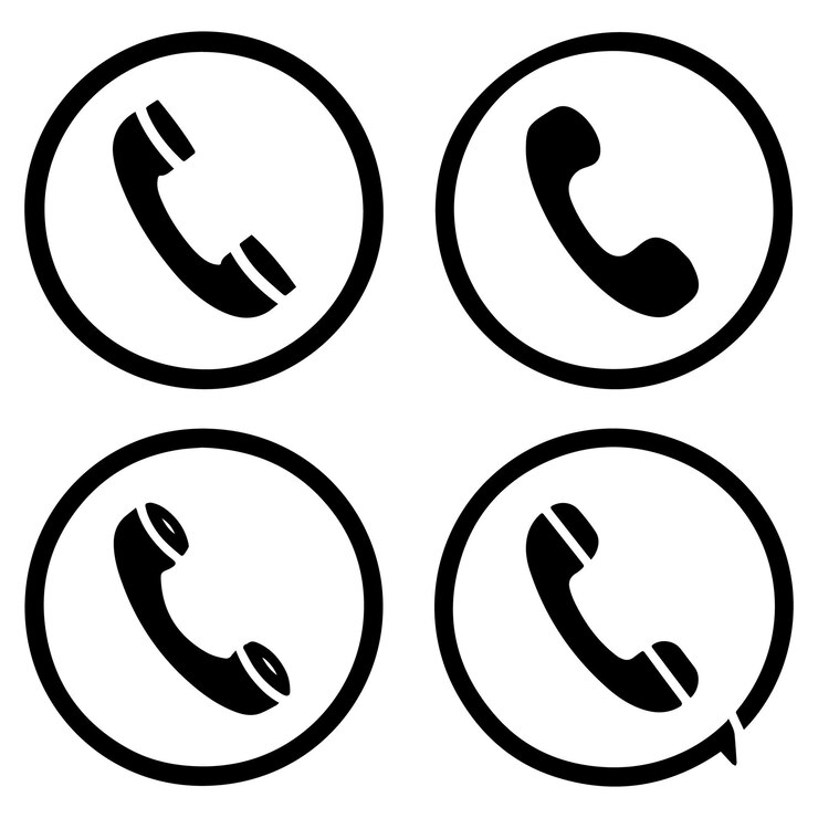 Vector black circle rotary phone icon vector design (vectorontwerp van de icoon van de telefoon met zwarte cirkel)