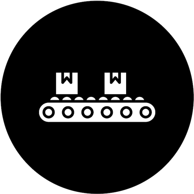 Vector a black circle with the letters wm and wm on it