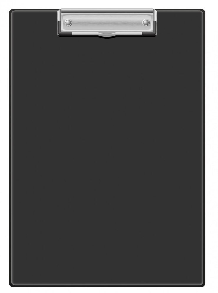 Vector black clipboard 