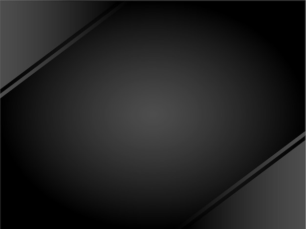 black color background design with gradient vector illustration