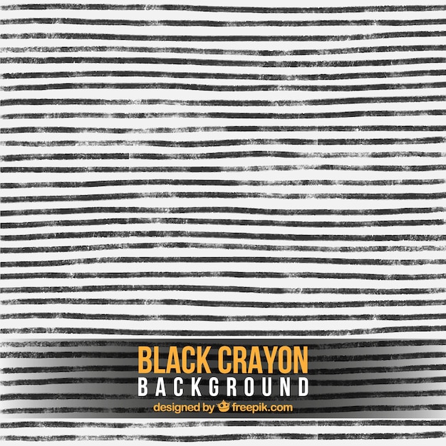 Black crayon stripes background