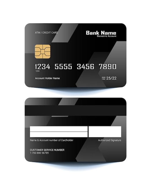 Black credit card