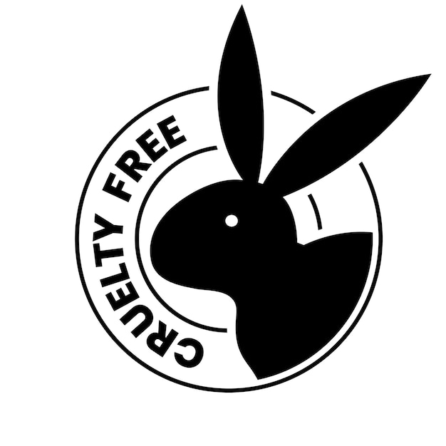 Black Cruelty Free Icon 4