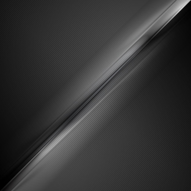 Vector black dark abstract tech modern background