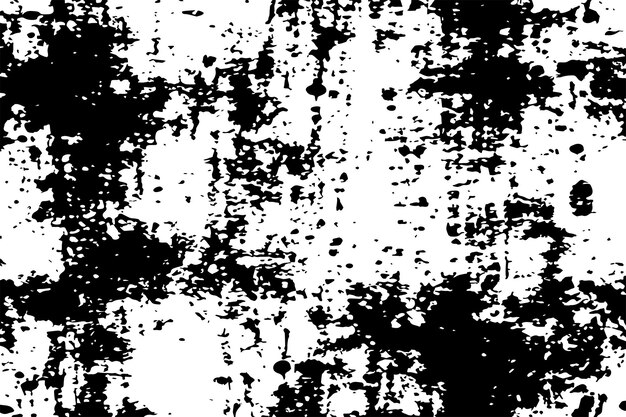 black dirty stained grungy texture on white background