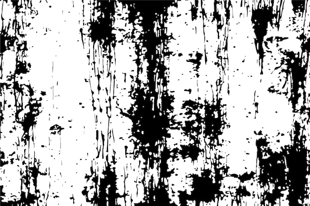 black dirty stained grungy texture on white background