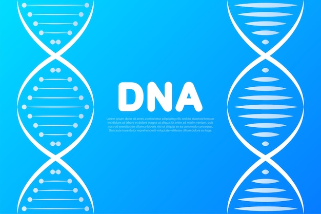 Black dna logo symbol icon for medical design