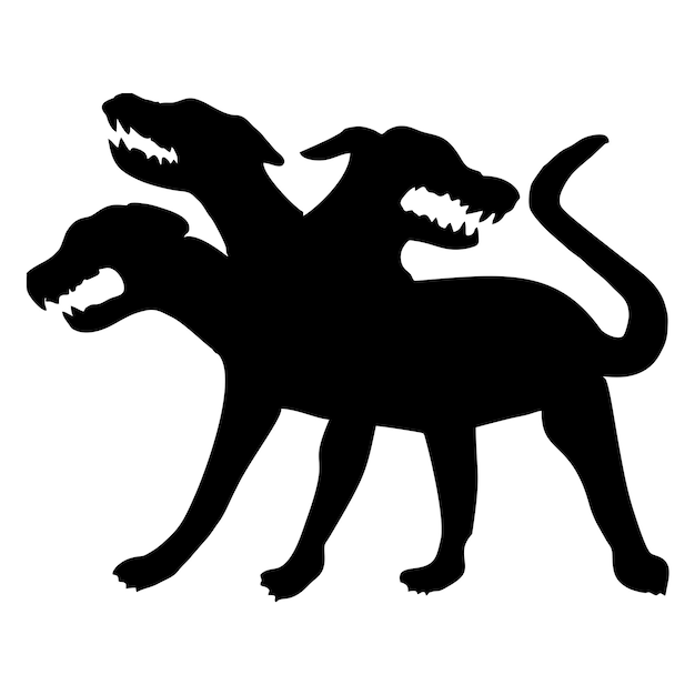 背中に黒い犬がいて前面にクォーテーション・ドッグという言葉が書かれています
