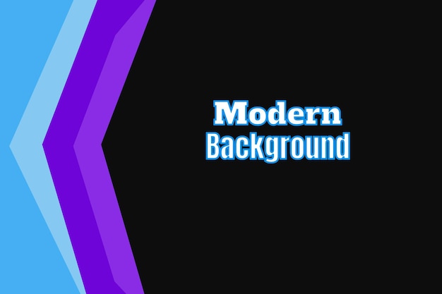 Black dop modern background with blue and purple color