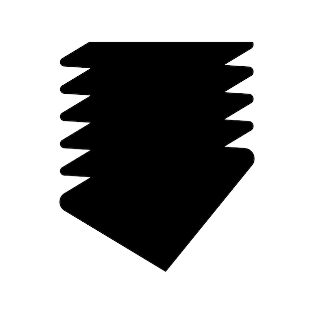 Black drill logo