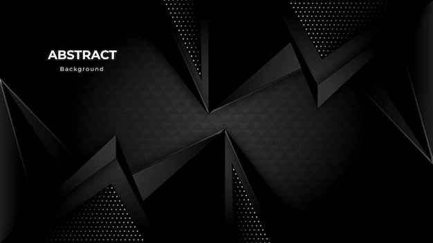 Black elegant and modern abstract background design