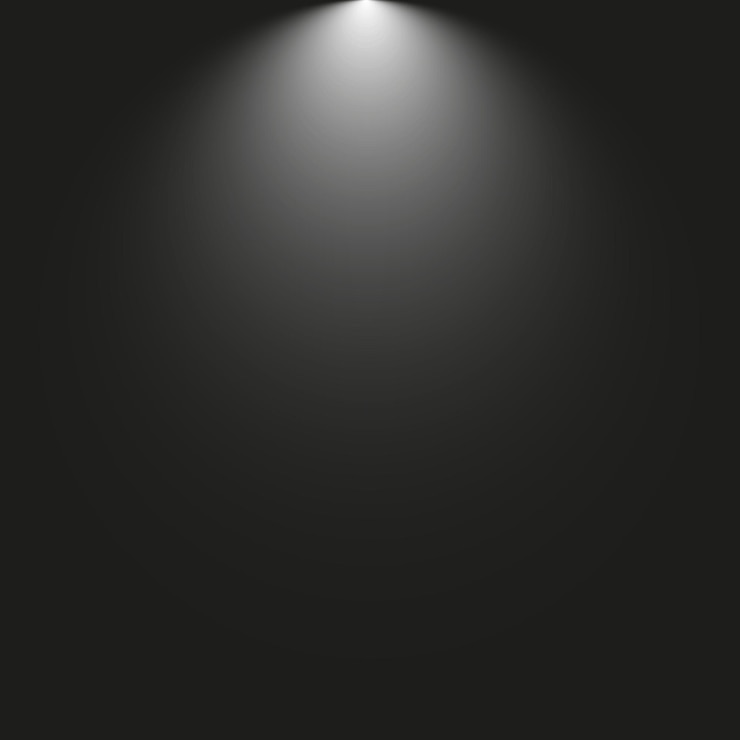 Vector black empty photo studio background with spotlight vector illustration
