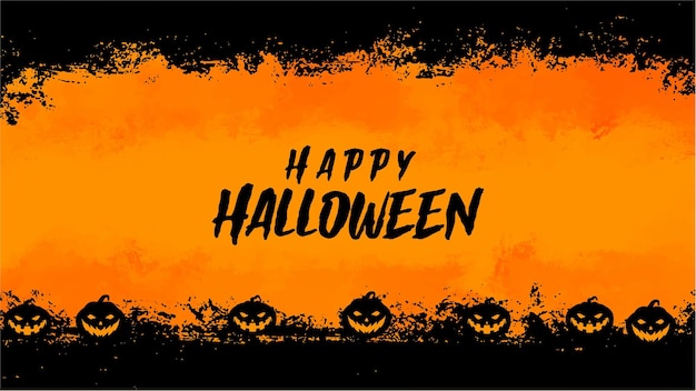 Vector black frame texture for halloween