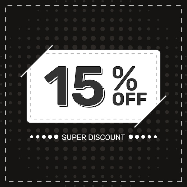 Black Friday 15 OFF Super Discount Discount Promotion Special Offer 15 Discount