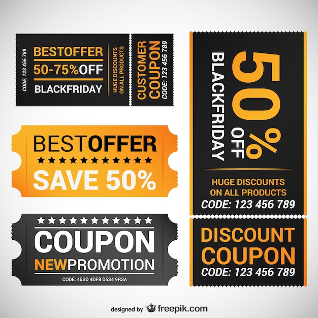 Black friday aanbieding coupons