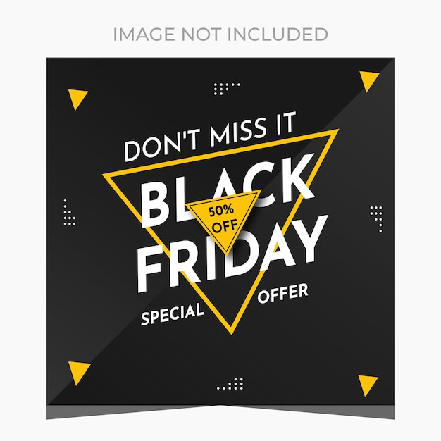 Vector black friday abstract background