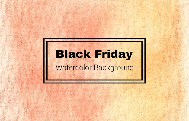 Black friday abstract watercolor background texture design