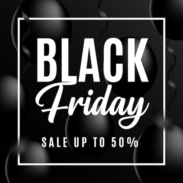 Black Friday-achtergrondverkoop