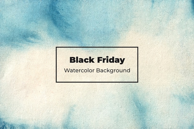 Black friday aquarel achtergrond