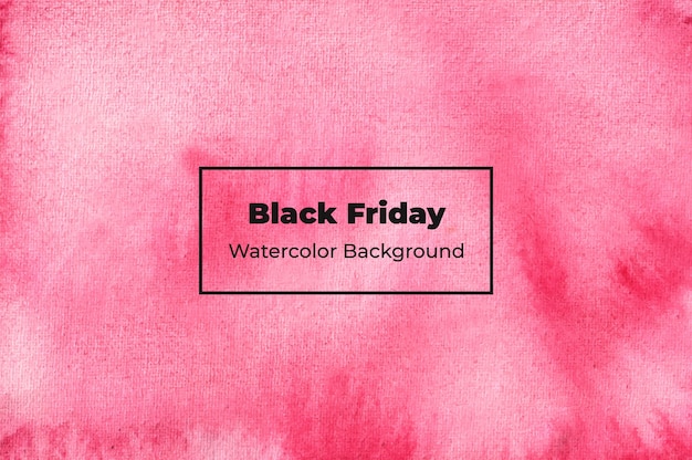 Black friday aquarel achtergrond