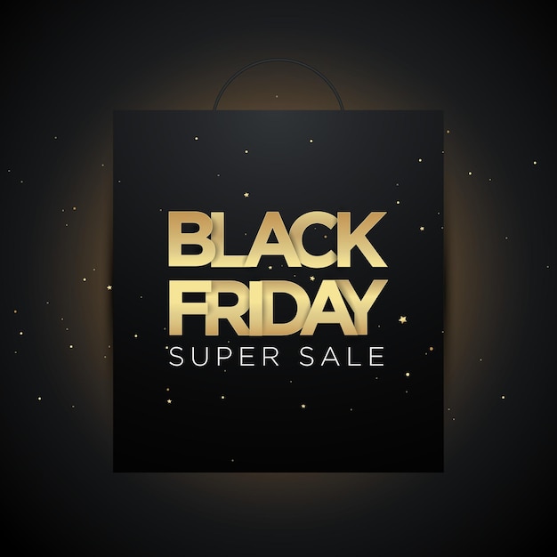 Background del black friday buono per banner o poster