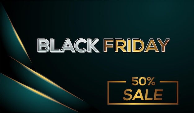 Il black friday sfondi il lusso moderno