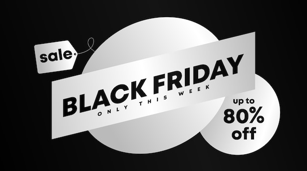 Vector black friday banner and background template . flyer template for black friday.