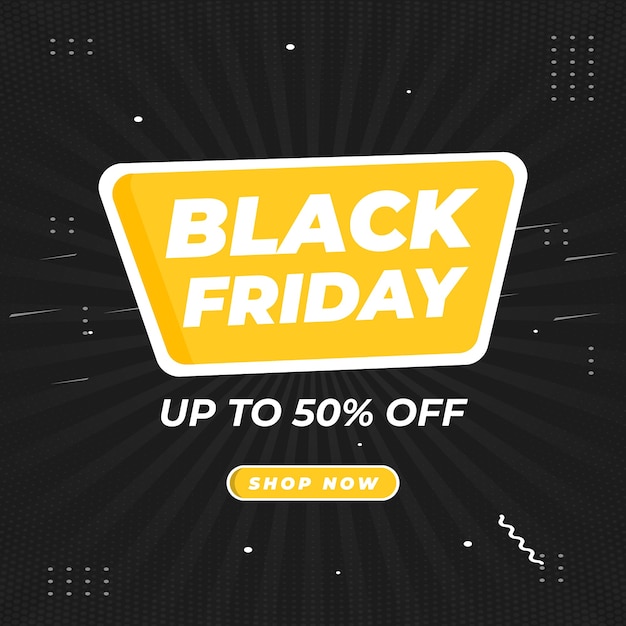 벡터 black_friday_banner_black_friday_special_deal