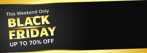 Design del banner del black friday