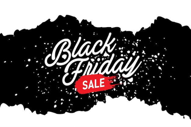 Black friday banner sjabloon element vector ontwerp