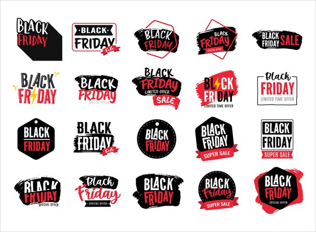 Black Friday-banner Speciale kortingsaanbieding ontwerp Productkortingsfestival
