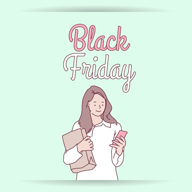 Black Friday banner super sale discount shop nu online