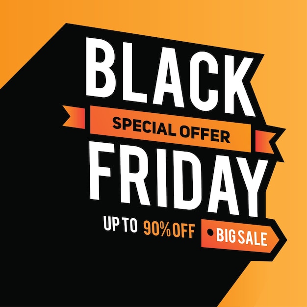 Black Friday banner template