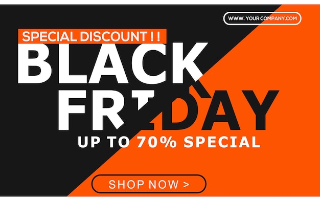 A black friday banner that says'black friday'on it