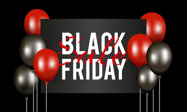 Vector black friday banner