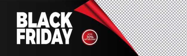 Vector black friday banner