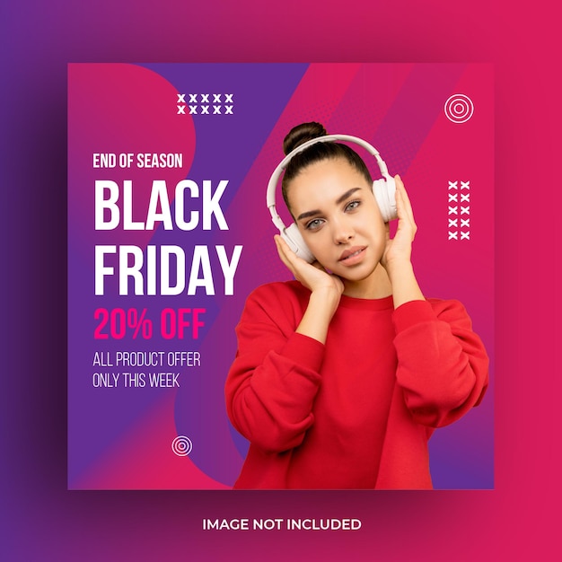 Banner del black friday