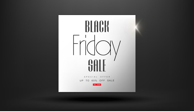 Black Friday Big Sale creatieve sjabloon