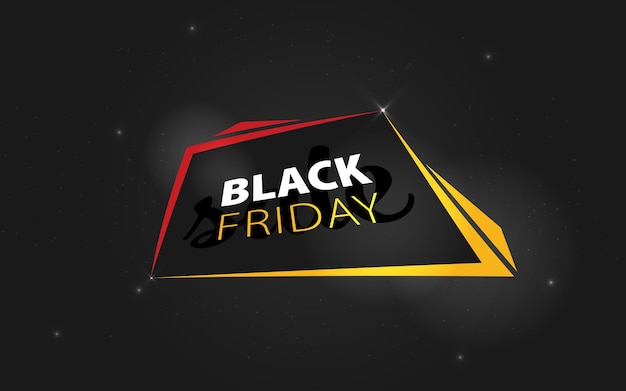 Black Friday Big sale special offer end of season special offer Vector illustration