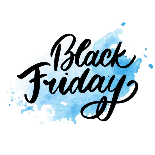 Black Friday Calligraphic lettering