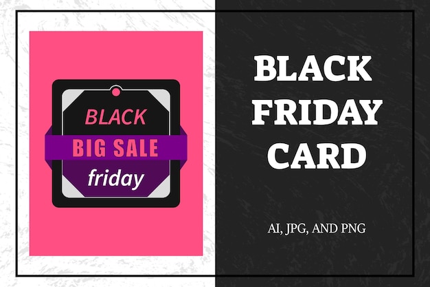 Black friday card 76