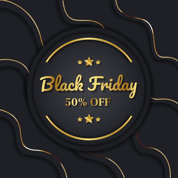 Black friday concept design template