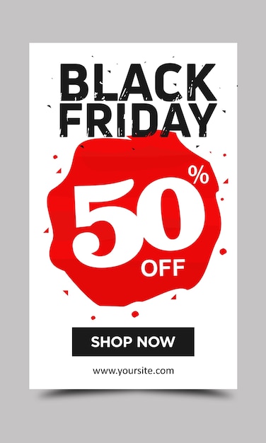 Black friday creative sales banners